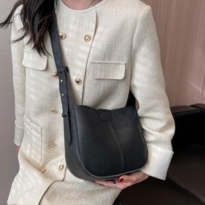 Brand New Women Retro Faux  Leather Crossbody Saddle Shoulder Handbag